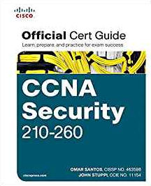 Cover of the Cisco CCNA Security official cert guide